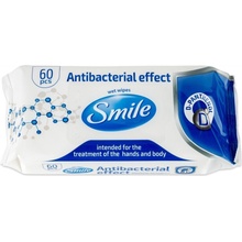 Smile ubrousky vlhčené s antibakteriální efektem 60 ks