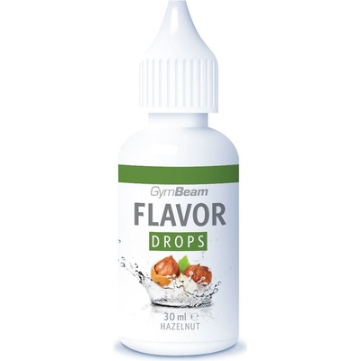 GymBeam Flavor Drops Lískový Ořech 30 ml