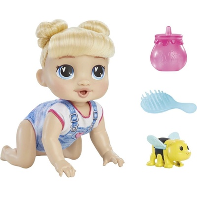 Hasbro Baby Alive Crawl 'n Play Harper Hugs panenka 27 cm