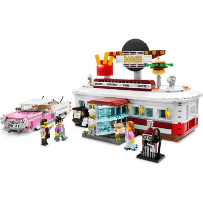 LEGO® Bricklink 910011 Večera v štýle 50 rokov