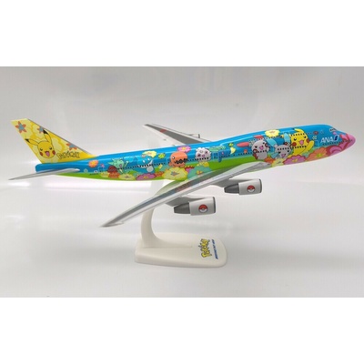 PPC Holland Boeing B747-481 D ANA All Nippon Airways Pokémon blue Colors Snap-Fit 1:250