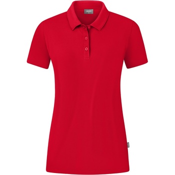 Jako Поло тениска JAKO Organic Stretch Polo Shirt Rot F100 c6321-100 Размер 40