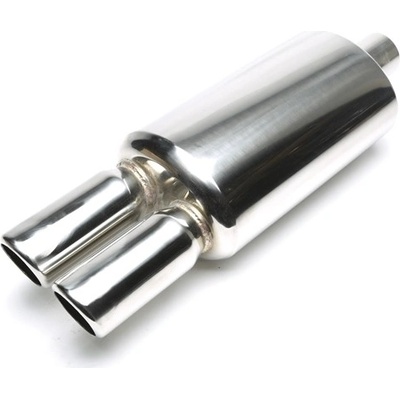 TA Technix dvojitá zkosená kulatá koncovka, 2x76mm | Zboží Auto