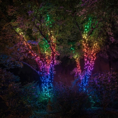 Twinkly Strings 400 ks 32 m múdre žiarovky na stromček RGB Wi-Fi Bluetooth TWS400STP-BEU
