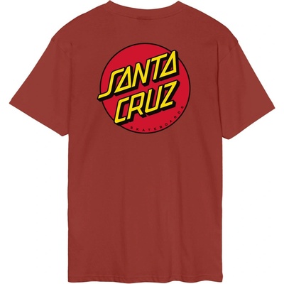 Santa Cruz Classic Dot Chest dark rust