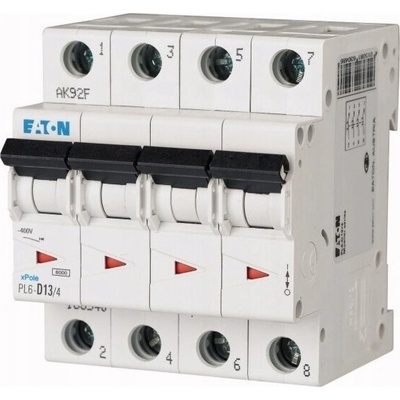 Eaton 4P B 13A 6kA AC PL6-B13/4 166492