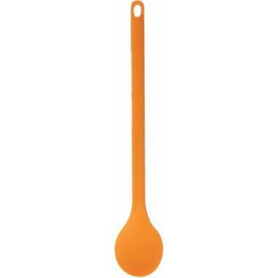 Vařečka silikon kulatá 28 cm oranžová