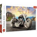 Trefl Puzzle 500 pcs. Black motorcycle 37384