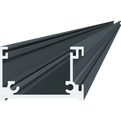 Montážny profil 62 x 40 x 6000 mm, štruktúra RAL 7016