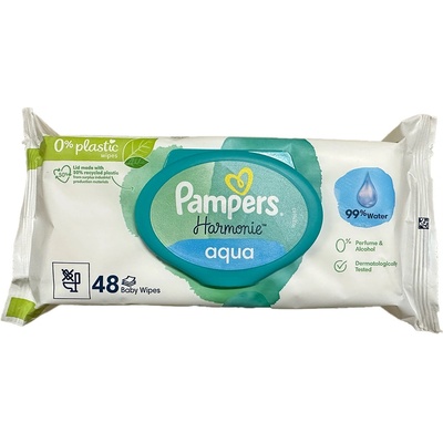 Pampers Aqua Harmonie vlhčené ubrousky 48 ks