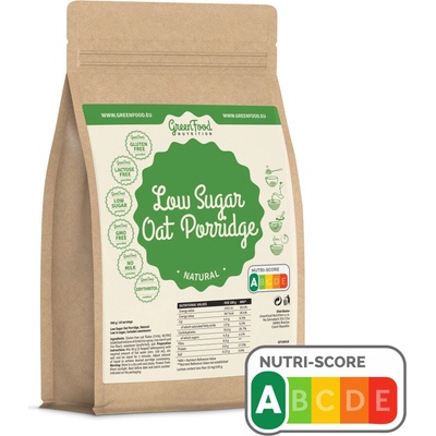 GreenFood Nutrition GF Low Carb Rýchla kaša ovsená 500 g