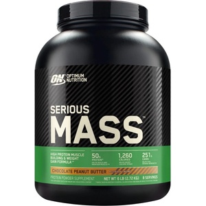 Optimum Nutrition Serious Mass [2721 грама] Шоколад с фъстъчено масло