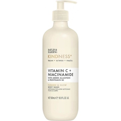 Baylis & Harding Kindness+ Rozjasňujúci sprchový gél s vitamínom C 500 ml