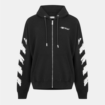 OFF WHITE Суичър OFF WHITE Men's Ink Zip Hoodie - Black