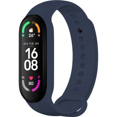 FIXED Silicone Strap pro Xiaomi Band 7/ Mi Band 6/ Mi Band 5, modrý FIXSSTB-989-BL