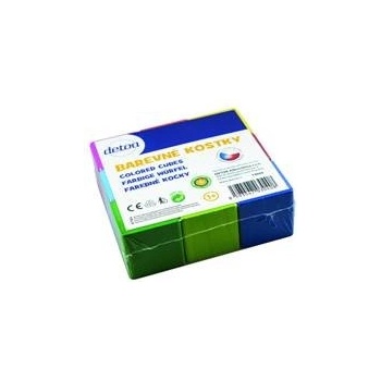 Detoa Barevné kostky 9 ks