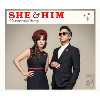 She & Him: Christmas Party CLR LP