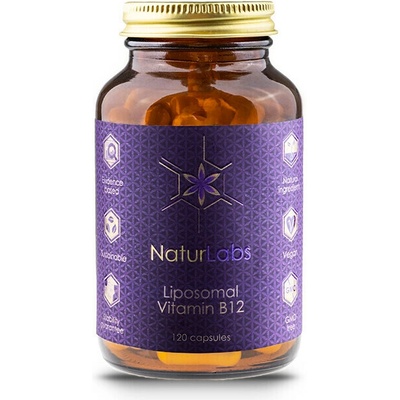 NaturLabs Liposomální vitamín B12 120 kapsúl