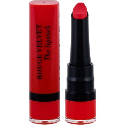 Bourjois Paris Rouge Velvet The Lipstick matná rtěnka 08 Rubi´s Cute 2,4 g