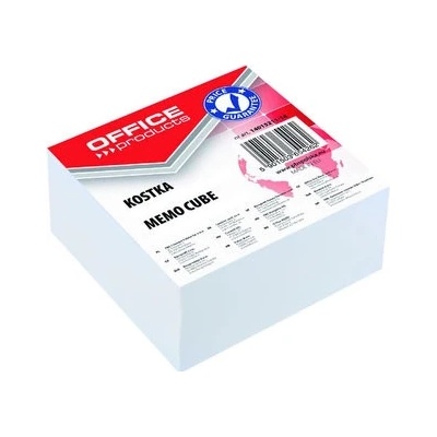 OFPRO Blok kocka lepená 85x85x40mm biela