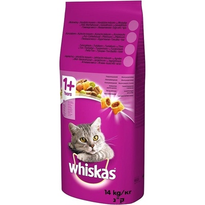 Whiskas kura so zeleninou 14 kg