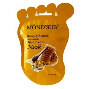 Mondsub Подхранваща маска за крака с бадем и мед mondsub
