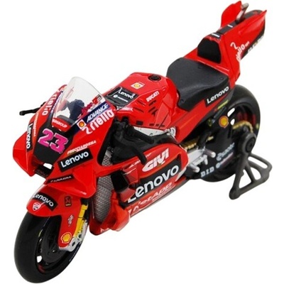 Maisto Метален мотоциклет Maisto - Ducati Desmosedici GP23, Enea Bastianini #23, MotoGP 2023, 1: 18 (38396-34396 BAS)