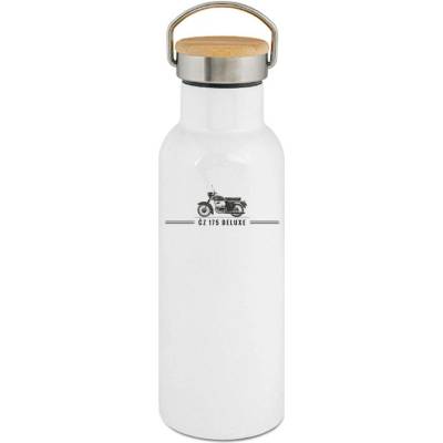 123TRIKO termoska ČZ 175 Deluxe, černý tisk, V2 500 ml motorka