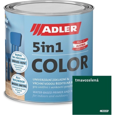ADLER Slovensko 5 in 1 Color 0,75 l tmavozelená