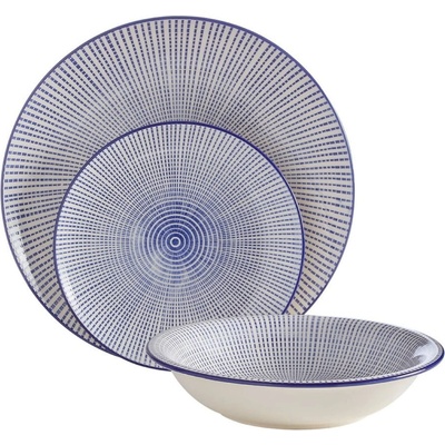 Premier Housewares sada tanierov z kameniny Maya 12 ks