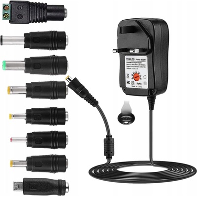 Univerzální napájecí adaptér Goobay 65592 3-12V 3.6W s USB adaptéry