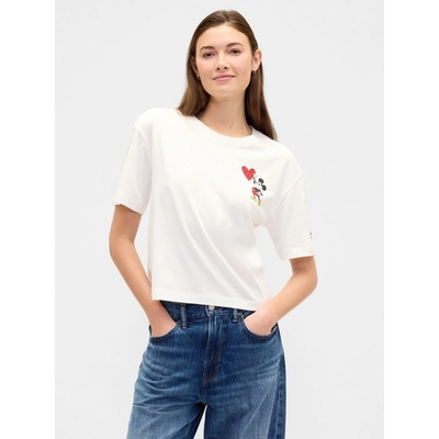 Gap & Disney Tričko biela