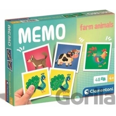 Clementoni Pexeso Zvířátka z farmy