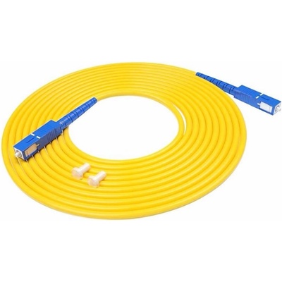 MEGAF Бронирана оптична корда sc/upc-sc/upc, uv, за външен монтаж, g657a (at-scsc09sye10-arm-657-uv)