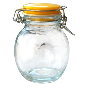 Bormioli rocco Wb-12089 Бурканче с клипс кръгло 120 мл (0104108)