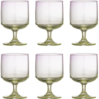 BLOOMINGVILLE sklenic LUCIANA SET světle zelené 6 x 300 ml