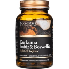 Doctor Life Kurkuma Zázvor a Boswellia 60 veg. kapsúl