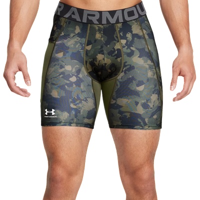 Under Armour Шорти Under Armour HeatGear® Printed Compression Shorts 1386939-390 Размер XL