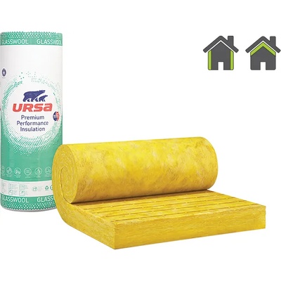 URSA СТЪКЛЕНА МИНЕРАЛНА ВАТА sf34 100мм (2143922)