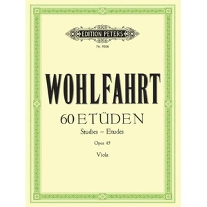 60 Etüden für Violine solo op. 45 | Franz Wohlfahrt, Fritz Spindler, Fritz Spindler (ISBN: 9790014074067)