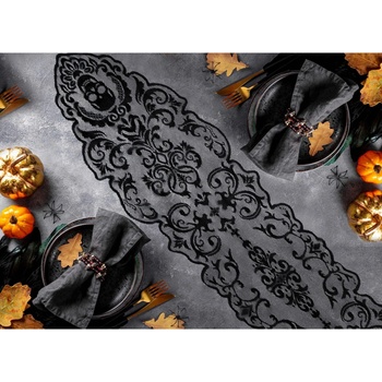 Guirca Stredový pás - Lebky 35x180 cm