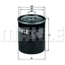 MAHLE ORIGINAL Olejový filter OC617