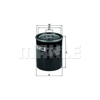 MAHLE ORIGINAL Olejový filter OC617