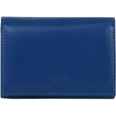 Дамски портфейл естествена кожа 2632 син