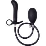 Rimba Latex Play Inflatable Anal Plug with Pump Black - superlove - 35,01 лв