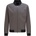 HUGO BOSS Men's 1/4 Zip Fleece - Medium Grey
