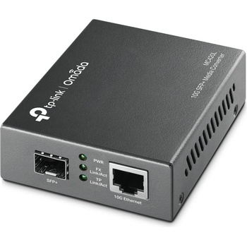 TP-Link Медиа конвертор TP-Link Omada MC420L, 10/100M/1000/10000Mbps Media Converter, 1x 10/100/1000/10000 Mbps RJ45 Port, 1x SFP+ Port (MC420L)
