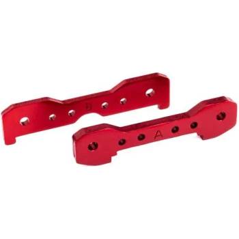Traxxas Спънки Traxxas TIE BARS, FRONT, 6061-T6 ALUMINUM (RED-ANODIZED) (FITS SLEDGE) TRX9527R (TRX9527R)