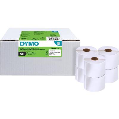 Dymo LabelWriter ORIGINAL куриерски етикети 54x101mm, 6 ролки с je 220 постоянно залепване, 2093092 (2093092)