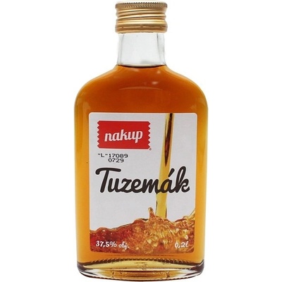Tuzemák Nakup 37,5% 0,2 l (holá láhev)